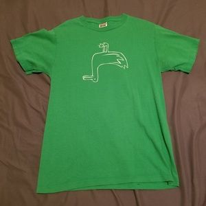 Men's Downside-up Duck T-shirt!